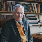 Prof Richard Swinburne, portrait by Simon Taylor